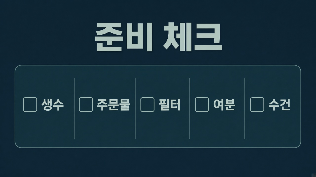 필리핀클락앙헬레스 수돗물, 마시지 말고 샤워필터부터 8 체크리스트