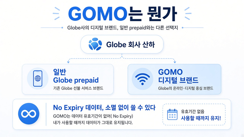 연 1~2회 필리핀 방문 한다면? 글로브 GOMO 무만료 유심 추천드립니다. 2 image 291